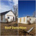 Roof demolition in Greeley, CO by Fort Collins Junk Removal and Demo.
