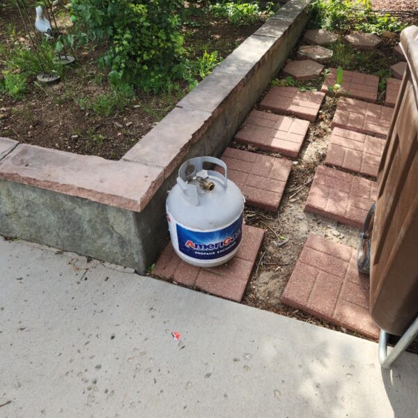 AmeriGas 20lb Propane Tank - BBQ Grill Fuel — Fort Collins Junk Shop | Fort Collins Junk Removal & Demo